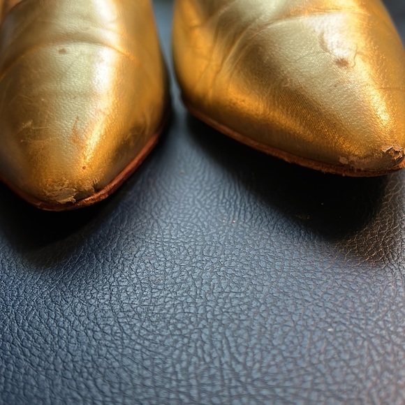 A’Mano gold shoes size 8B - Picture 5 of 5